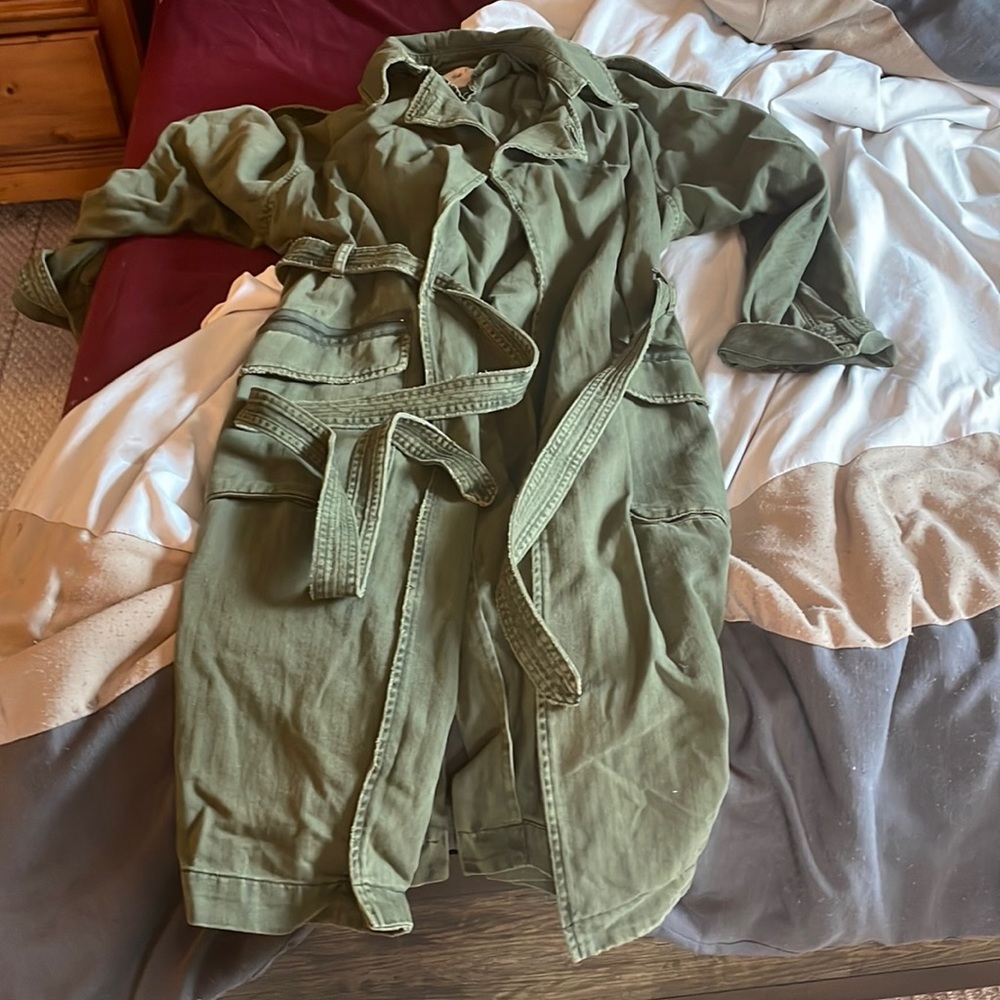 Free people trench coat